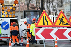 Как в столице выполняют обновление дорожной разметки